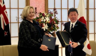 Japan, New Zealand deepen defense ties with logistical support agreement