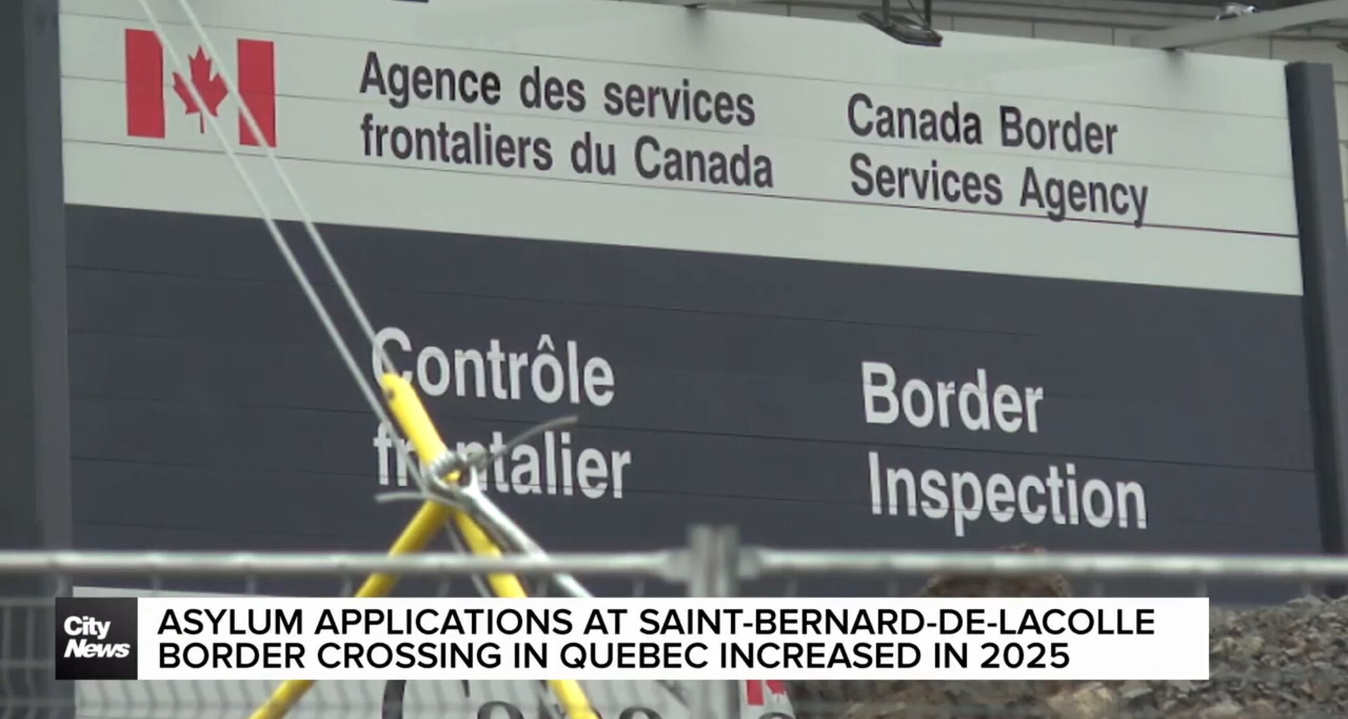 Major increase in asylum seekers at Quebec border crossing