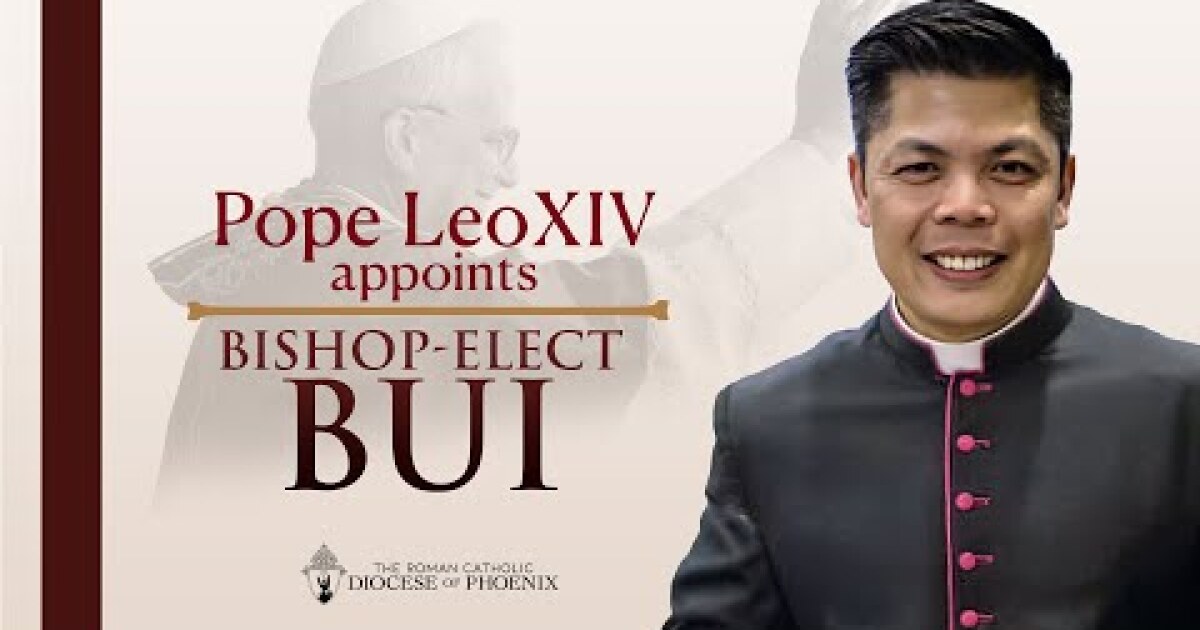 Pope Leo XIV appoints second auxiliary bishop for Phoenix Diocese