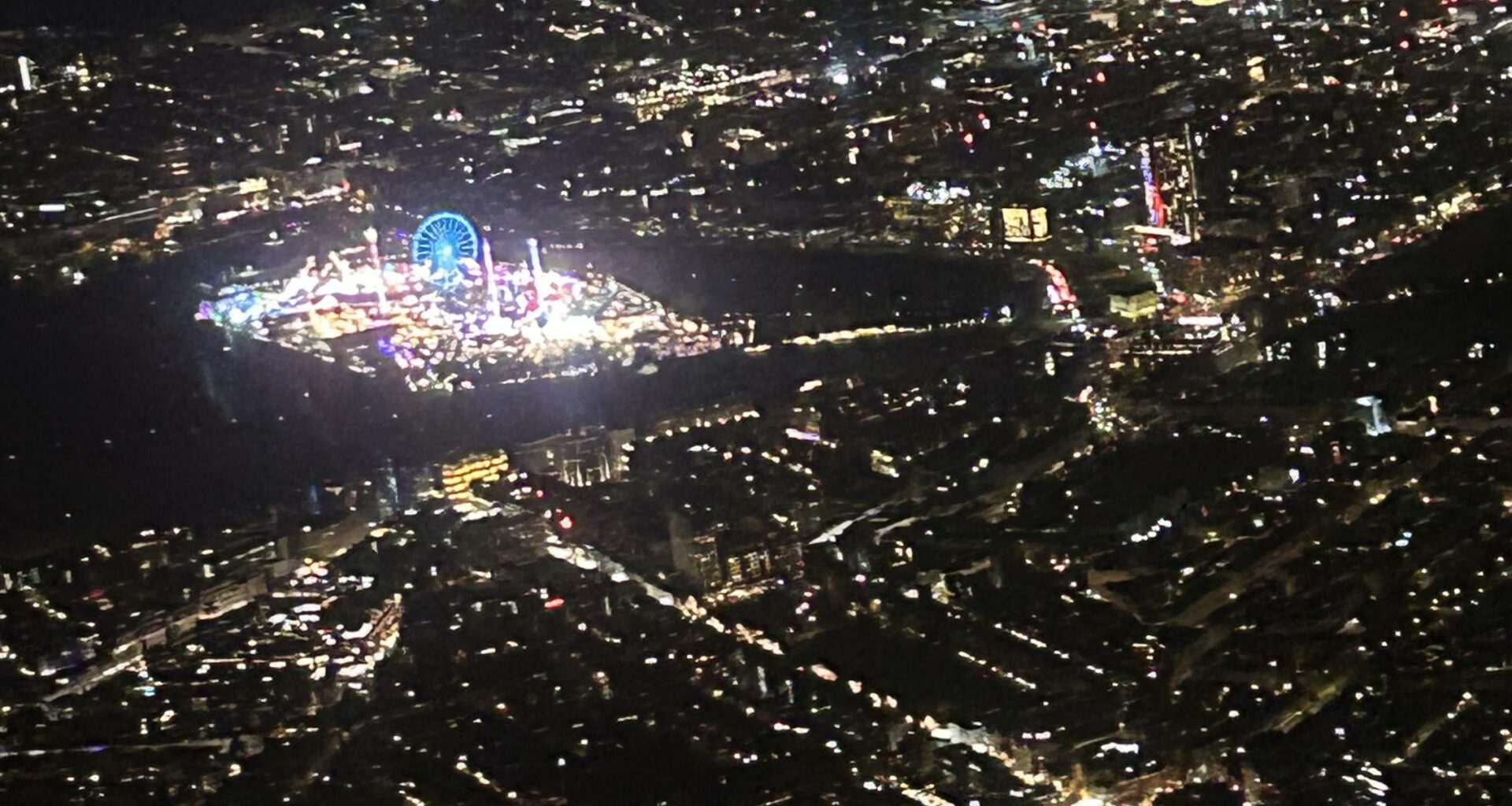 Winter wonderland from above really shows how big it is 😳