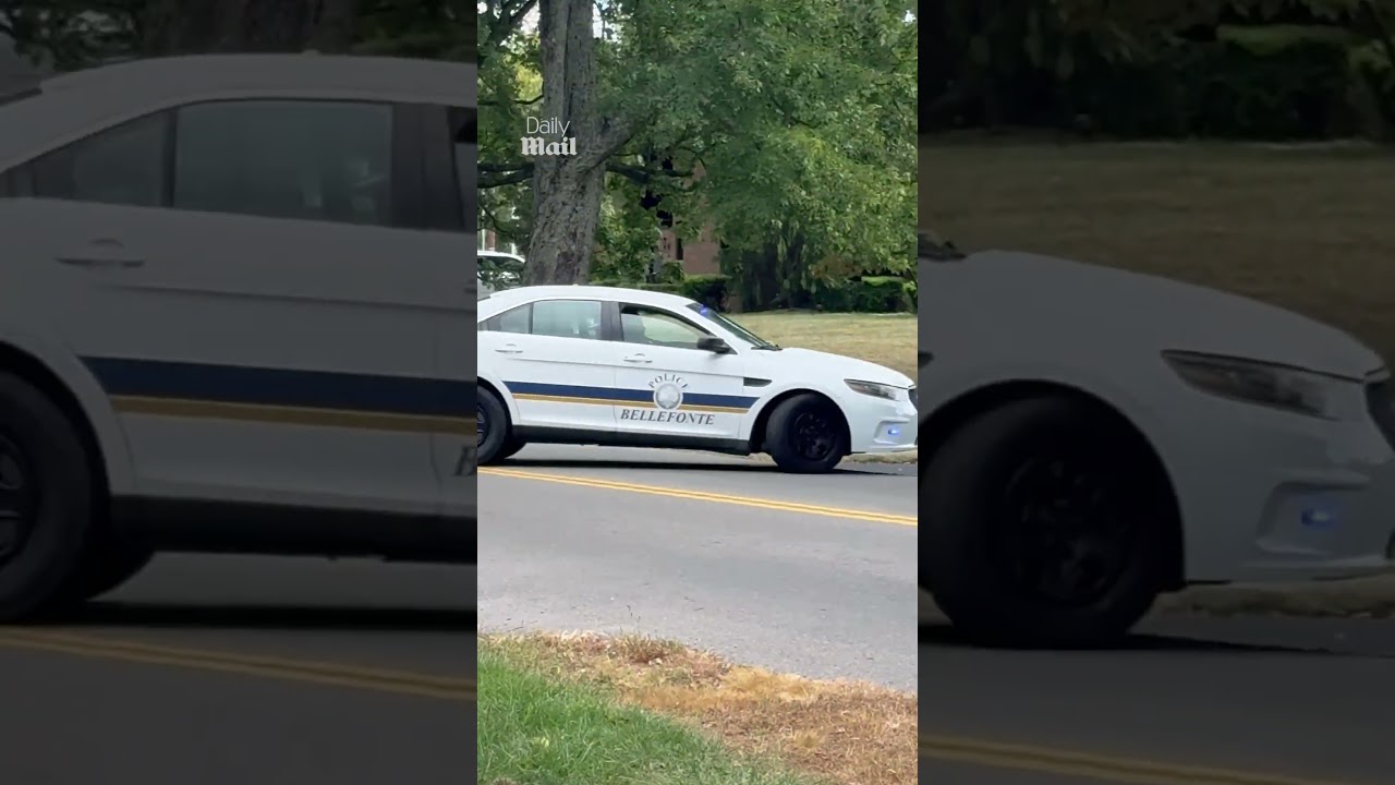 Driver speeds past school bus and meets instant karma