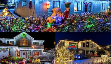 The most spectacular Christmas houses this year