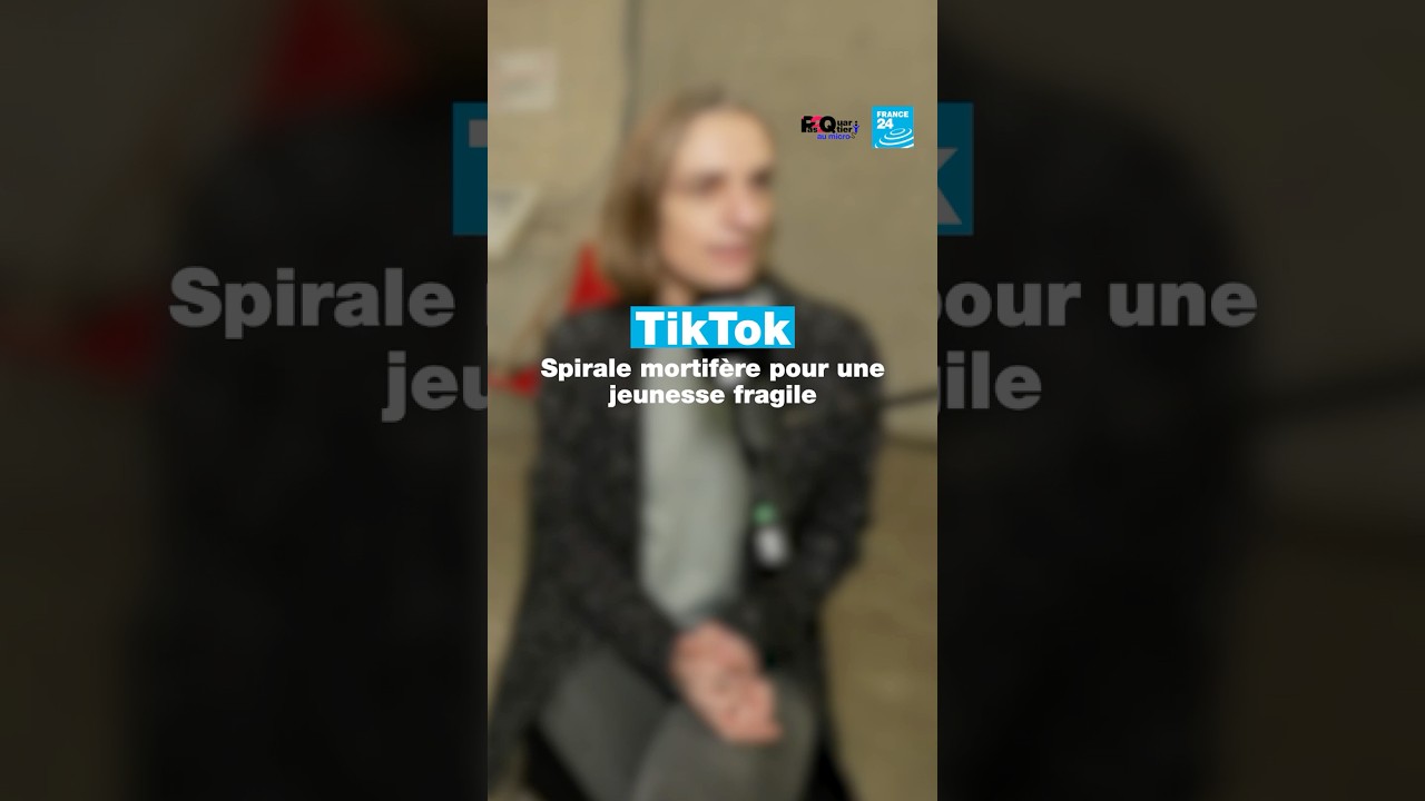 📲 TikTok, spirale mortifère pour une jeunesse fragile • FRANCE 24
