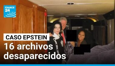 Desparecen 16 archivos de los publicados en caso Epstein • FRANCE 24 Español