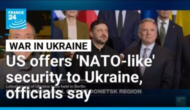 US offers 'NATO-like' security to Ukraine, expects Russia to accept • FRANCE 24 English