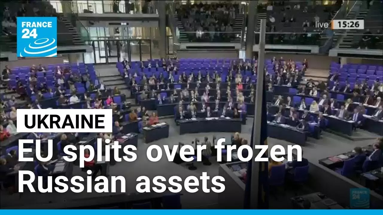 EU leaders split over using frozen Russian assets for Ukraine • FRANCE 24 English