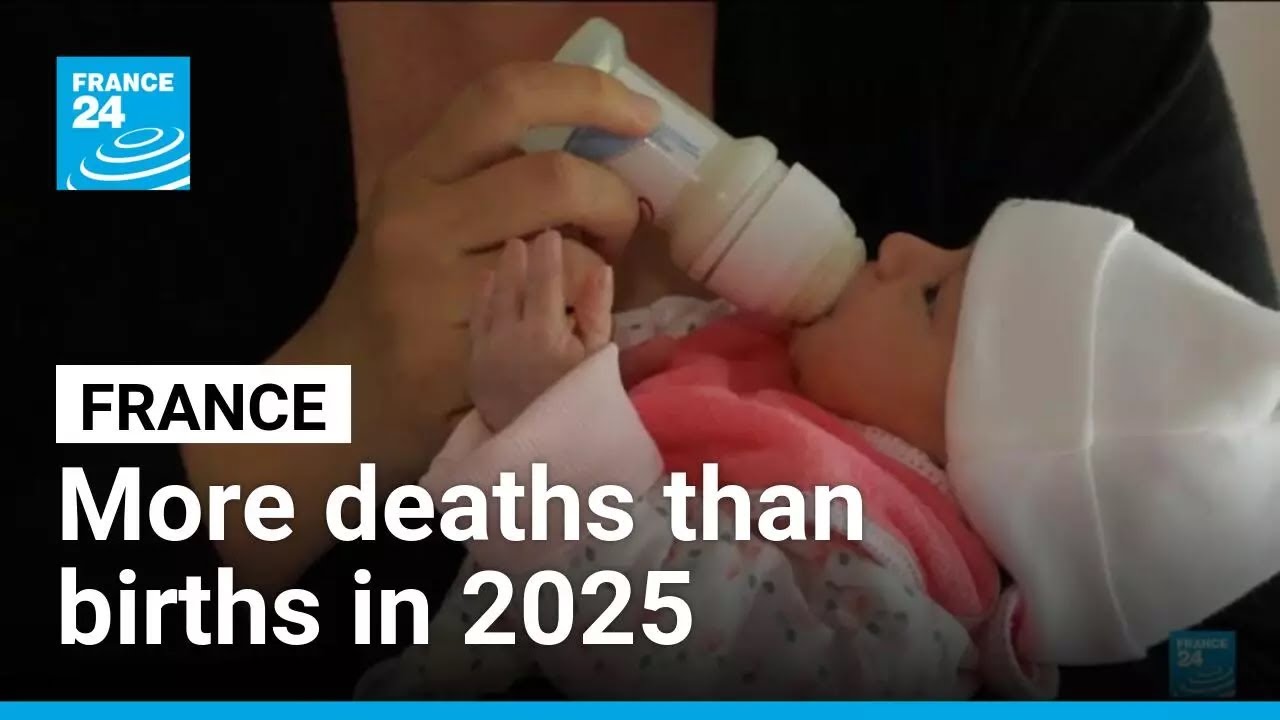 France had more deaths than births this year for first time since World War Two • FRANCE 24