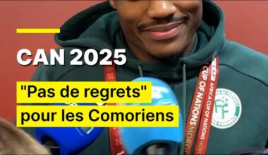 ⚽️ CAN 2025: "Pas de regrets" pour les Comoriens malgré la défaite face au Maroc • FRANCE 24