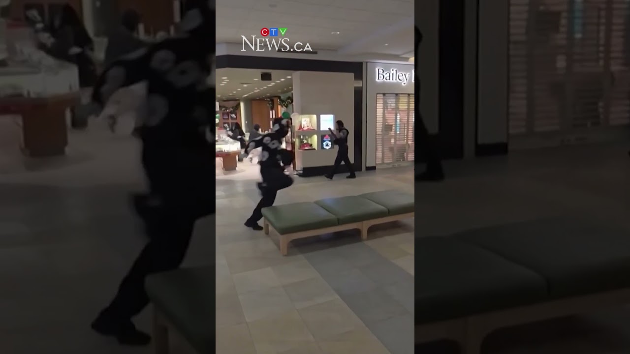 Five arrested after Georgian Mall heist involving pepper spray and hammer
