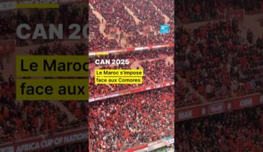Le Maroc s'impose face aux Comores (2-0) • FRANCE 24
