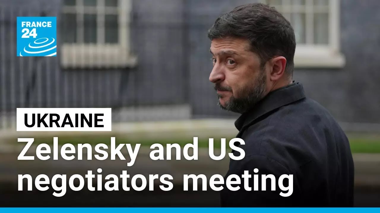 Zelensky to meet US negotiators in Berlin • FRANCE 24 English
