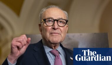 Schumer to ask Senate to back legal action over partial Epstein files release | Jeffrey Epstein