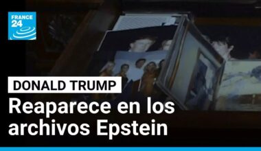 Fotografía de Trump en el archivo Epstein reaparece tras polémica