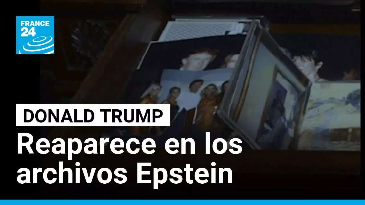 Fotografía de Trump en el archivo Epstein reaparece tras polémica