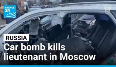 Car bomb in Moscow kills Russia's Lieutenant General Fanil Sarvarov • FRANCE 24 English