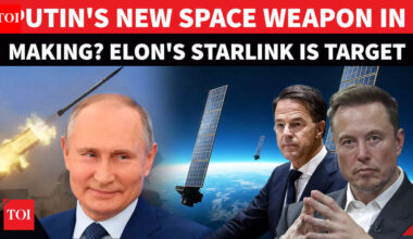 Putin's 'Starlink-KILLER' Spooks NATO; New Intel Claims Russia Exploring Anti-Satellite Zone Weapon