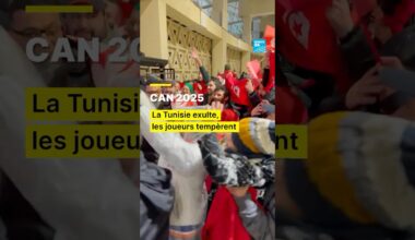CAN 2025 : la Tunisie bat l’Ouganda, mais reste prudente • FRANCE 24