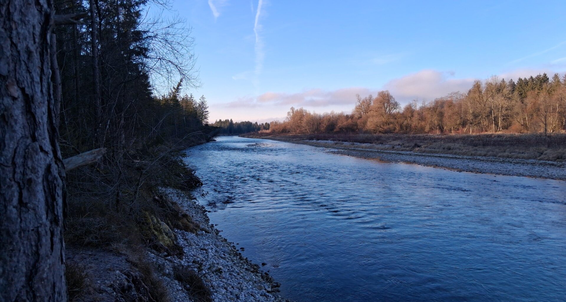 Wilde Isar südlich von München