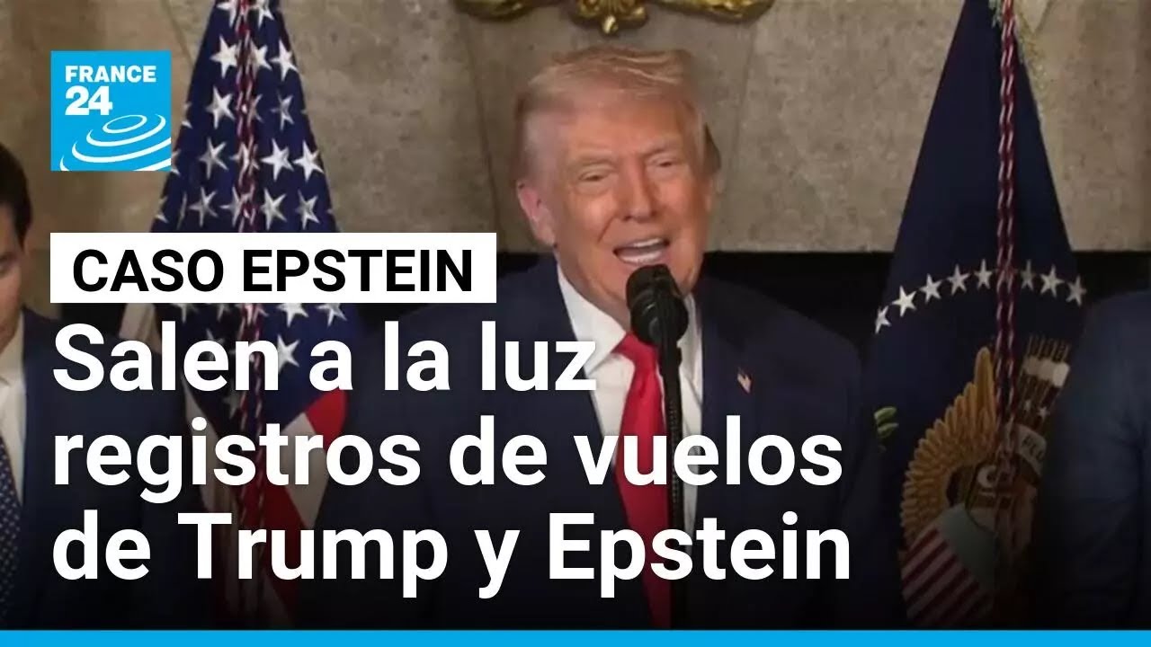 Caso Jeffrey Epstein: Trump habría volado ocho veces en el jet privado del difunto criminal sexual