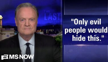 Lawrence: Trump was flying with Epstein around the time FBI got its first tip about Epstein