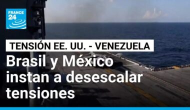 Países latinoamericanos instan a una desescalada de tensiones en Venezuela • FRANCE 24 Español