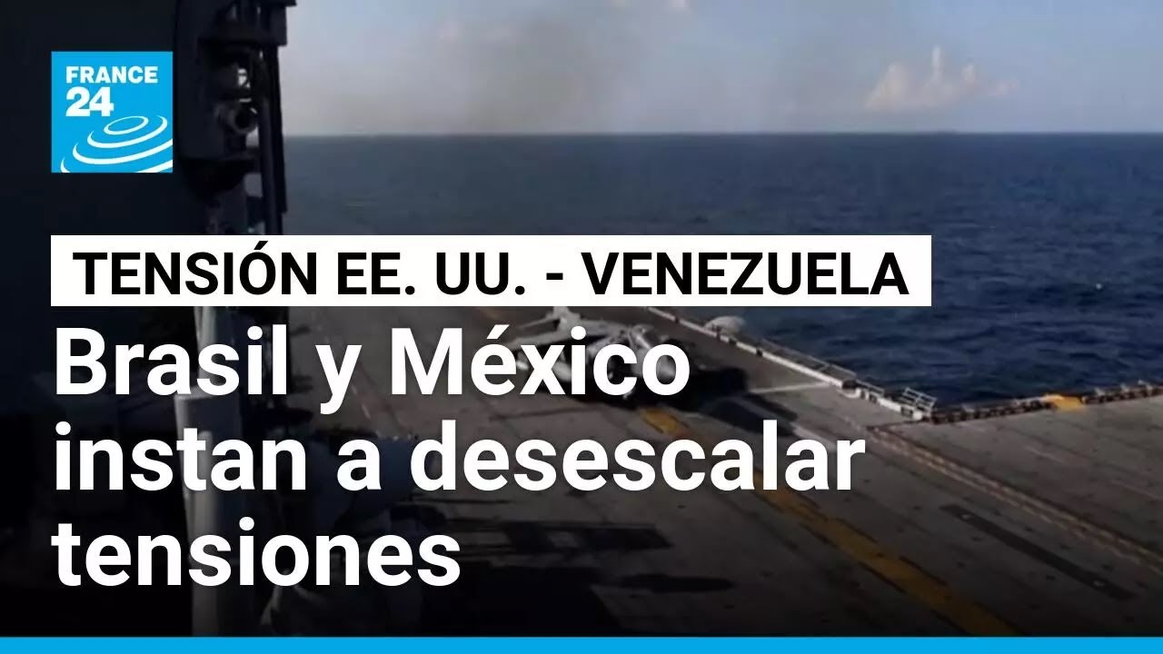 Países latinoamericanos instan a una desescalada de tensiones en Venezuela • FRANCE 24 Español
