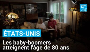 États-Unis : les premiers baby-boomers atteignent l'âge de 80 ans • FRANCE 24