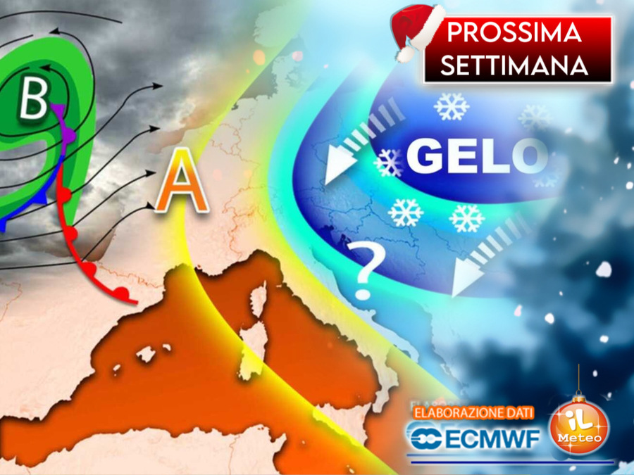ondata di Freddo punta l'Italia