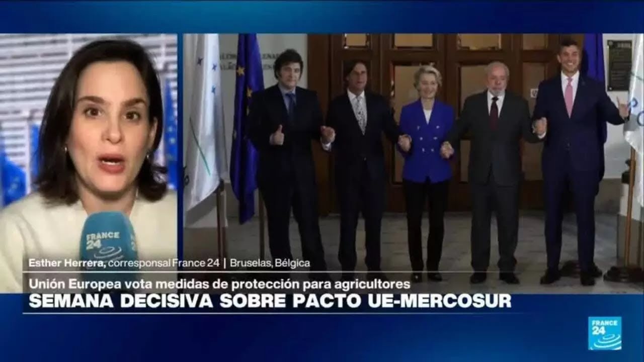 UE aprueba nuevas medidas de protección de agricultores por acuerdo con Mercosur • FRANCE 24