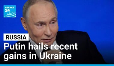 Vladimir Putin hails recent gains in Ukraine at annual press marathon • FRANCE 24 English