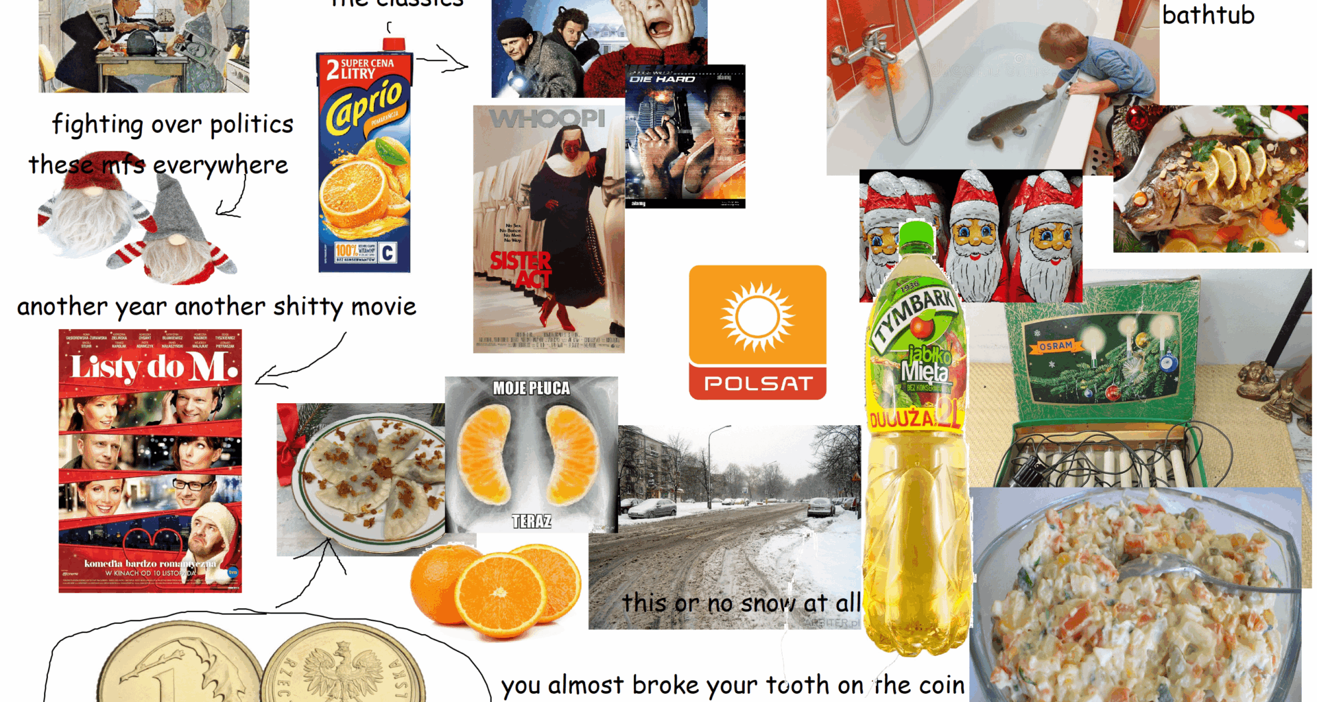 polish christmas starterpack