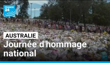 Journée d'hommage national en Australie une semaine après l'attentat • FRANCE 24