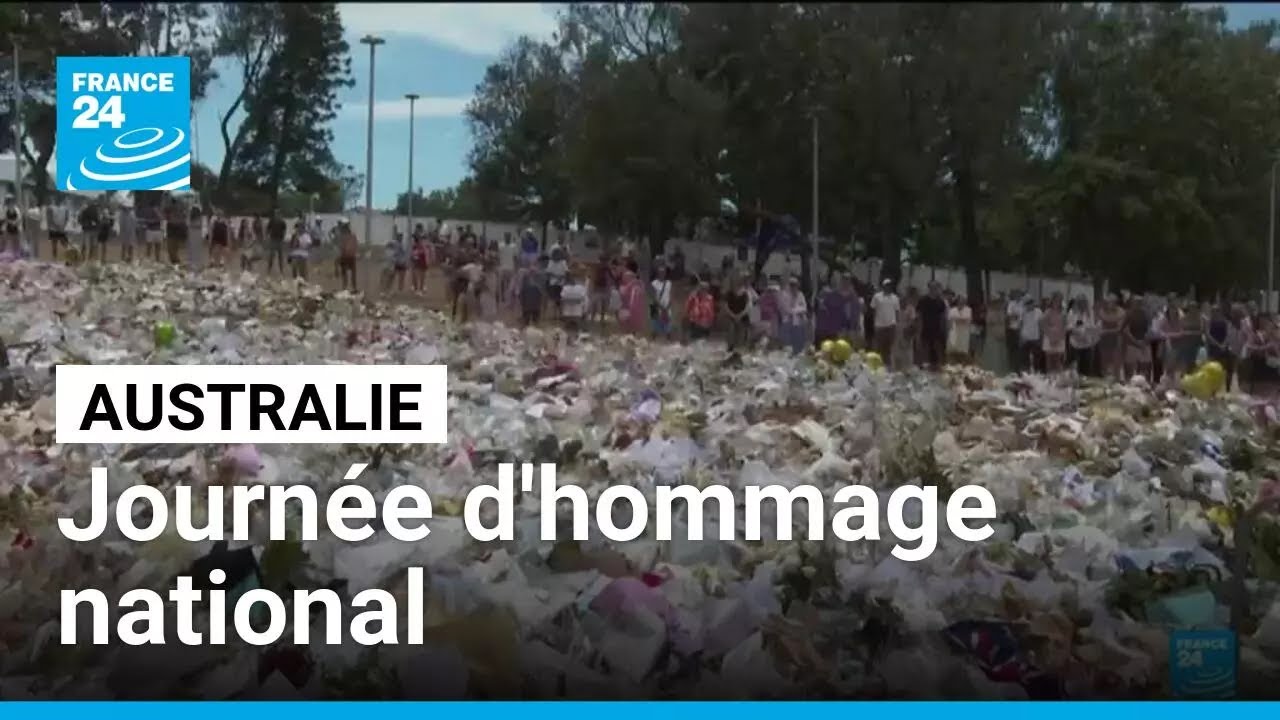 Journée d'hommage national en Australie une semaine après l'attentat • FRANCE 24