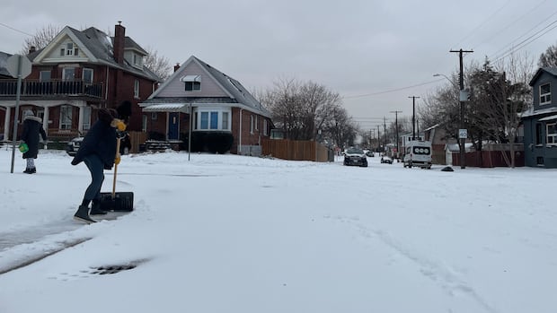 Snowfall, ice pellet accumulations up to 5 cm for Hamilton and area on Boxing Day: Environment Canada