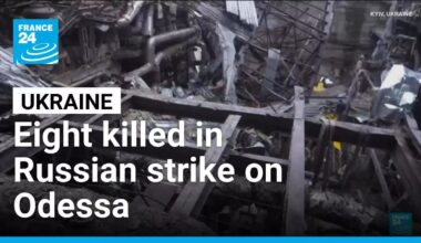 Eight killed in Russian strike on Odessa • FRANCE 24 English