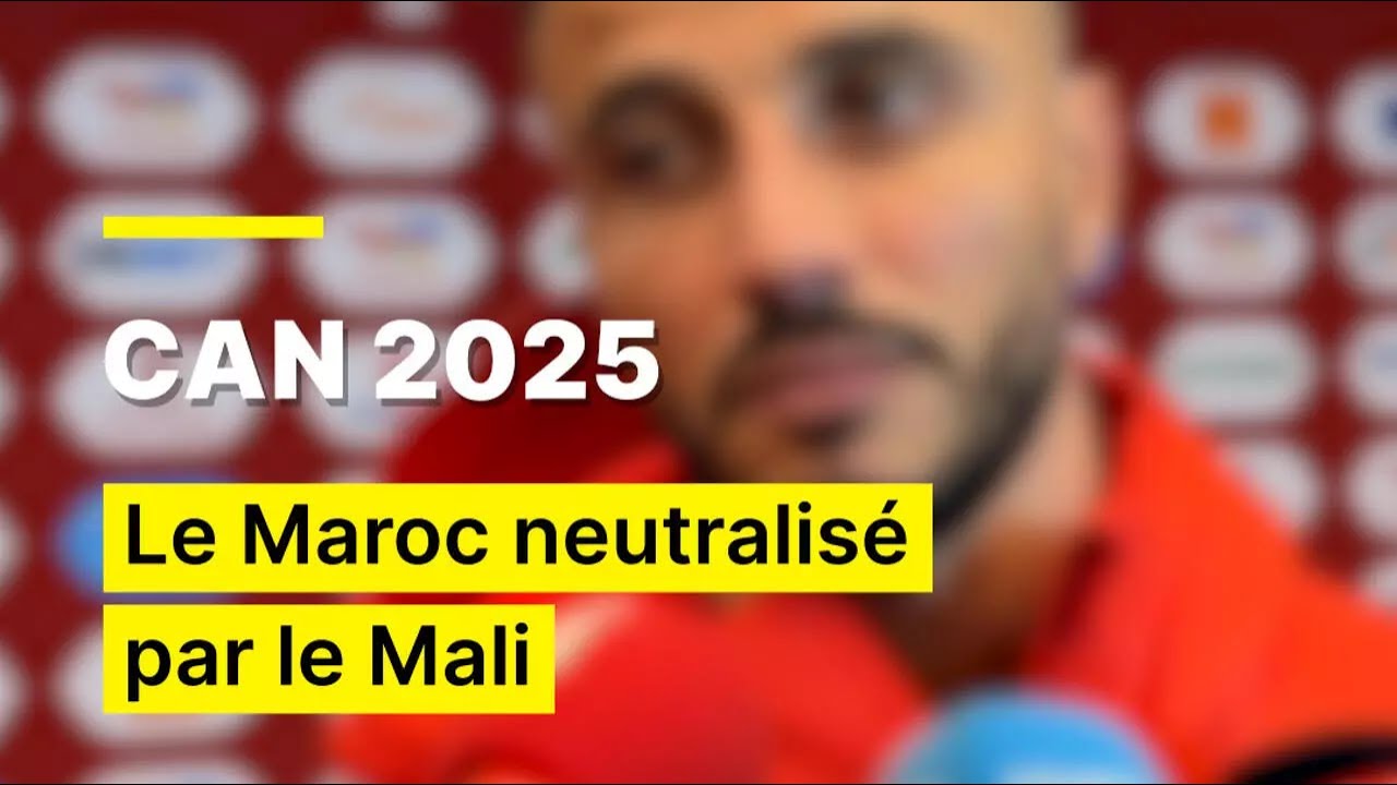 CAN 2025: Le Maroc neutralisé par le Mali • FRANCE 24