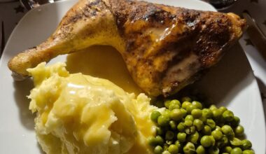 I spent Christmas in Germany with my in laws. This was my Christmas dinner.