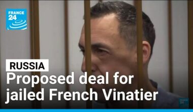 Russia has made a 'proposal' regarding jailed French researcher Laurent Vinatier • FRANCE 24
