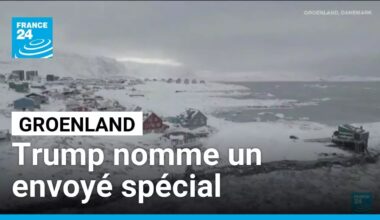 Trump nomme un envoyé spécial au Groenland, provoquant une vague d'indignation • FRANCE 24