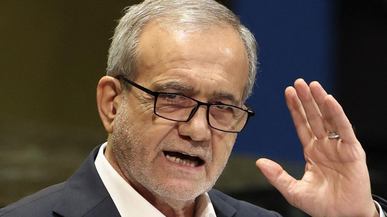 Iran: Irans Präsident wirft USA, Israel und Europa "umfassenden Krieg" vor