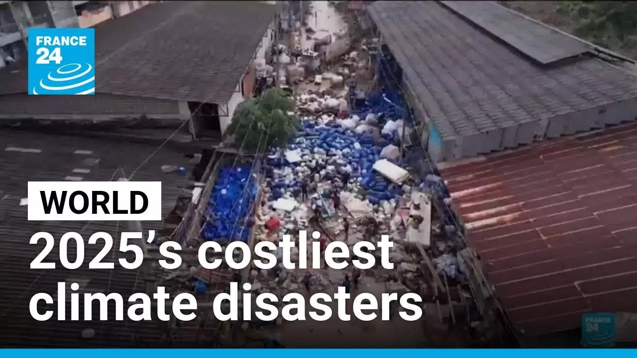 Top 10 natural disasters cost more than $120 billion in 2025, Christian Aid report says