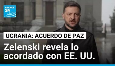 Plan de paz para Ucrania: Zelenski revela los 20 puntos