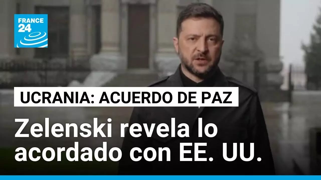 Plan de paz para Ucrania: Zelenski revela los 20 puntos