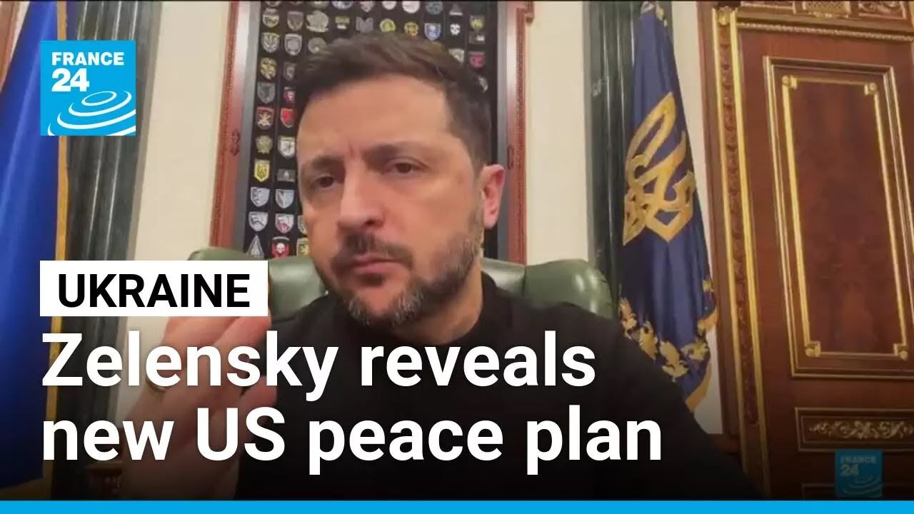 Zelensky reveals US-Ukraine plan to end Russian invasion • FRANCE 24 English