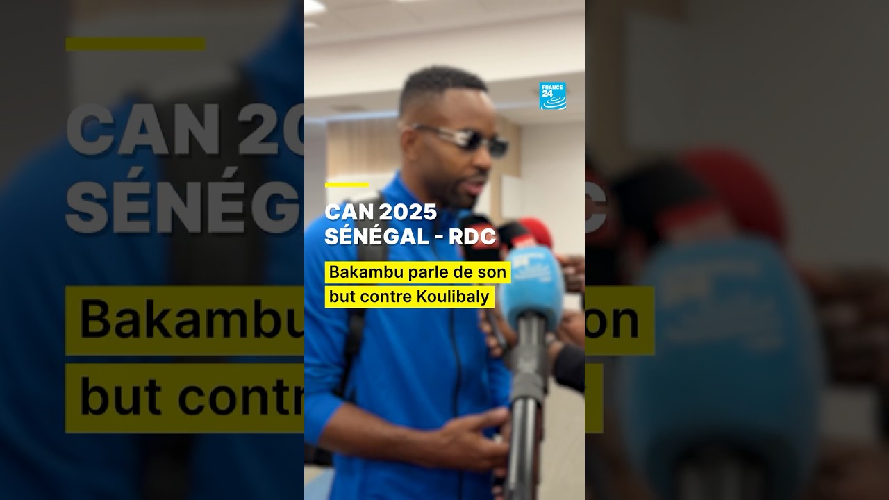 CAN 2025 : Bakambu parle de son but contre Koulibaly • FRANCE 24