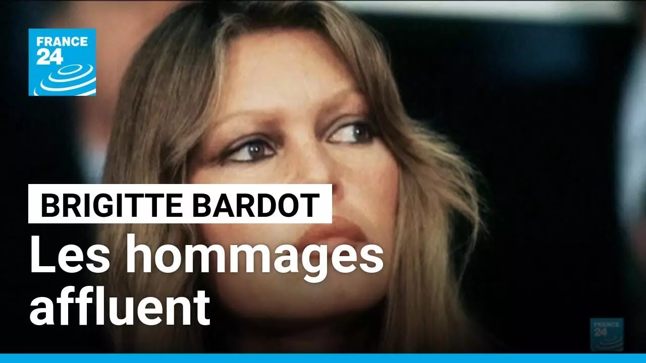 Brigitte Bardot : les hommages affluent du monde entier • FRANCE 24