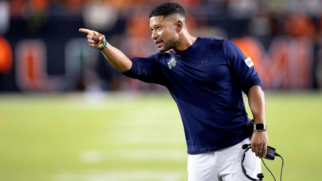 Sources: Marcus Freeman gets enhanced deal to stay at Notre Dame