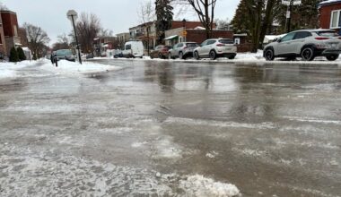 Storm pelts Montreal with freezing rain to start the week