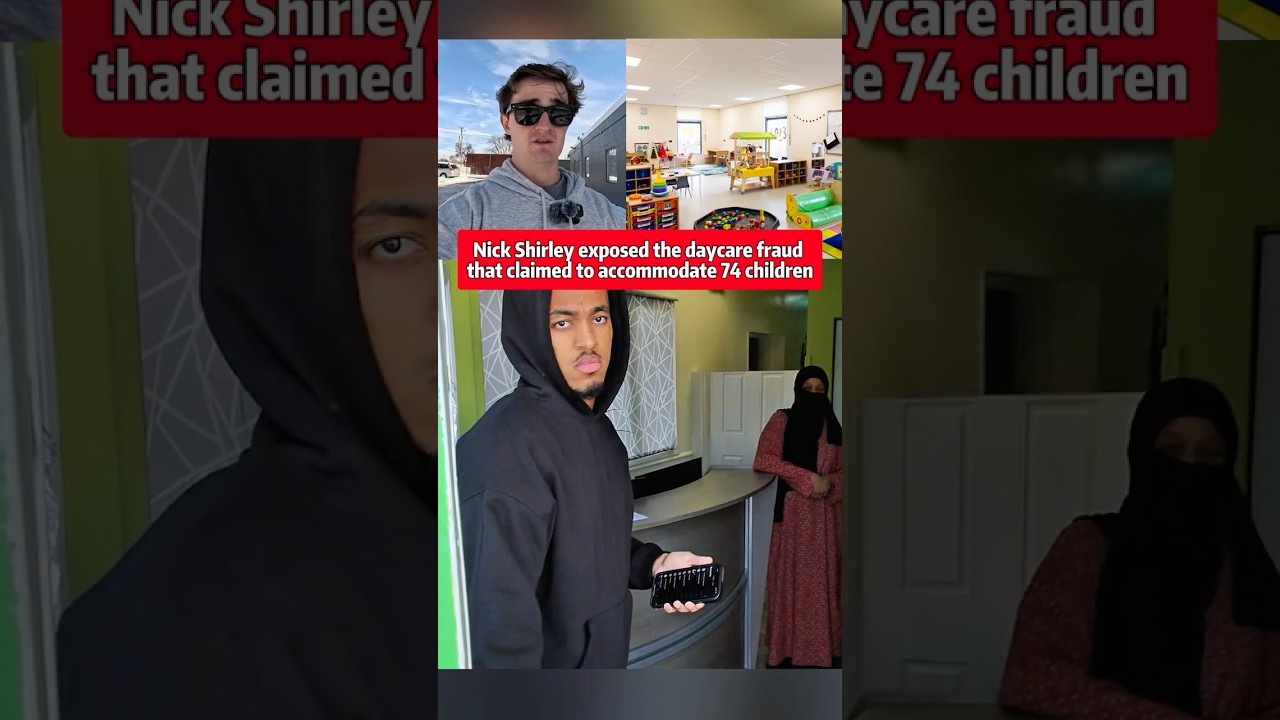 Nick Shirley Exposes Daycare Fraud Claiming 74 Children 🤯
