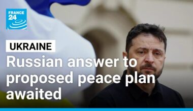 Ukraine's Zelensky awaits Russian answer to revised US-peace plan • FRANCE 24 English